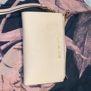 Pink Michael Kors Wristlet